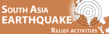 South Asia Earthquake Relief Activities
