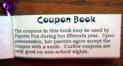 Coupon Book