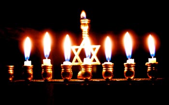 Late one Chanukah - photo by David Fox