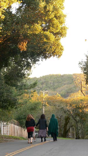 Thanksgiving walk - photo by David Fox