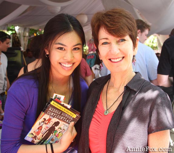 Ashley Argota and Annie Fox